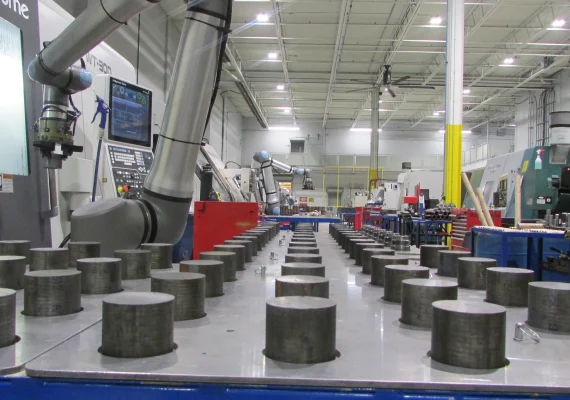 CNC Robot Loading Machine