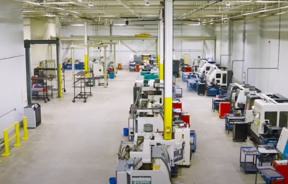 CNC Manufacturing Area Overview